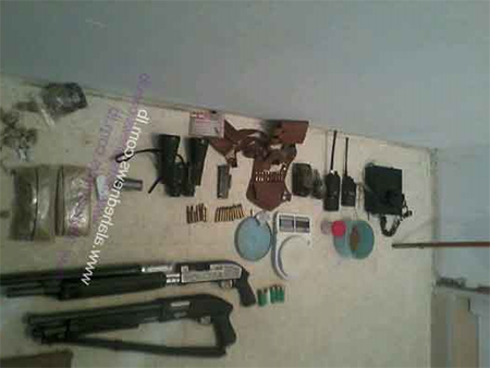 Descubren un almacén de armas y explosivos en Arsal